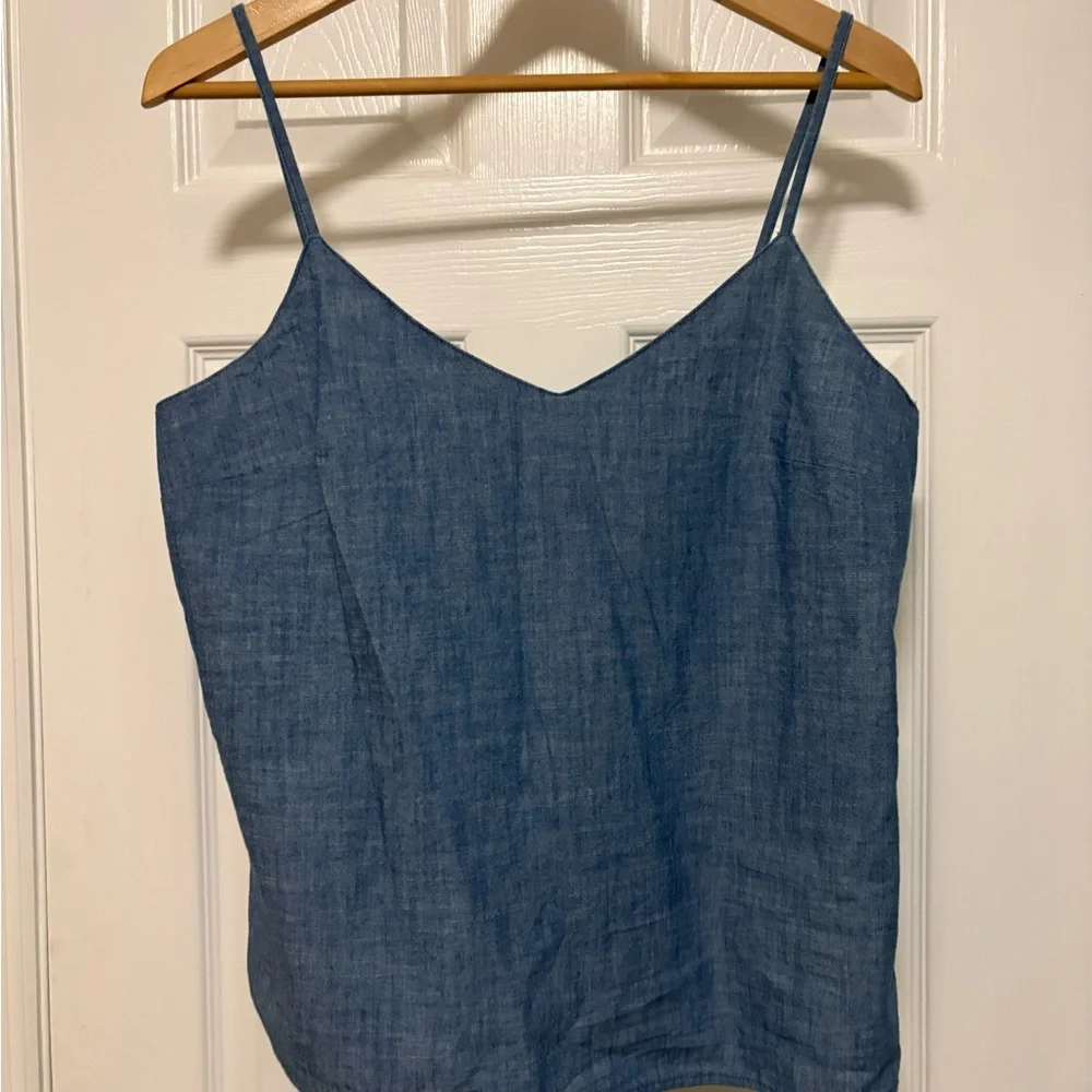 J. Crew Chambray Shorts & Tank Matching Set - Picture 7 of 10